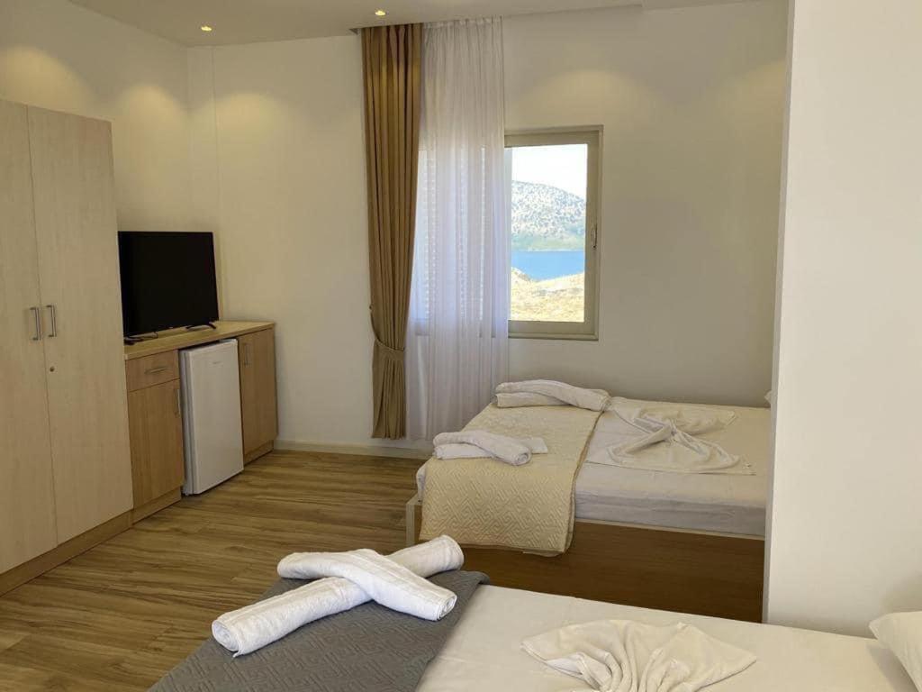 Vila Butrint Lägenhet Ksamil Exteriör bild